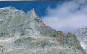 Pizzo Cengalo-Spigolo Vinci